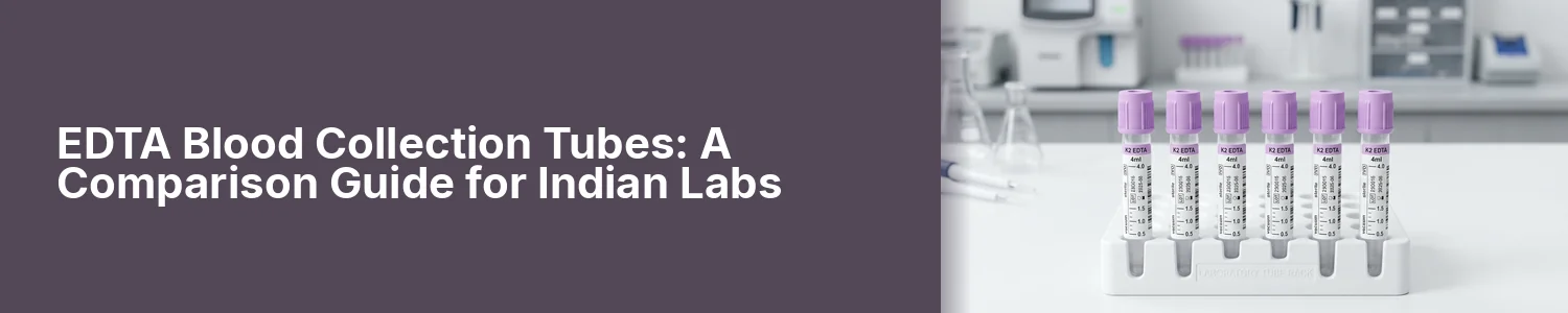 EDTA Blood Collection Tubes: A Comparison Guide for Indian Labs ...