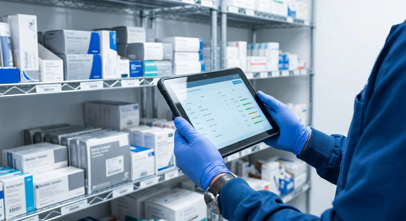 Inventory management of dental supplies for a thorough needs assessment before checking local anaesthetic price.